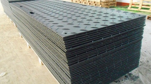 塑料铺路板和钢板哪个好？生产厂家江门融源 临时专用高承重